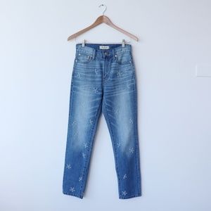 Madewell Perfect Summer Jean Daisies